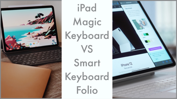 【比較レビュー】iPad用キーボード Smart Keyboard Folio VS MagicKeyboard